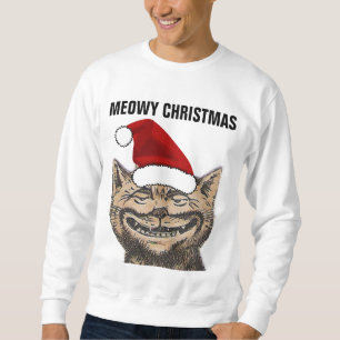 MEOWY CHRISTMAS Cat sweatshirts