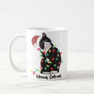 Meowy Christmas Coffee Mug