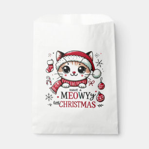 Meowy Christmas Favour Bags
