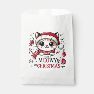 Meowy Christmas Favour Bags