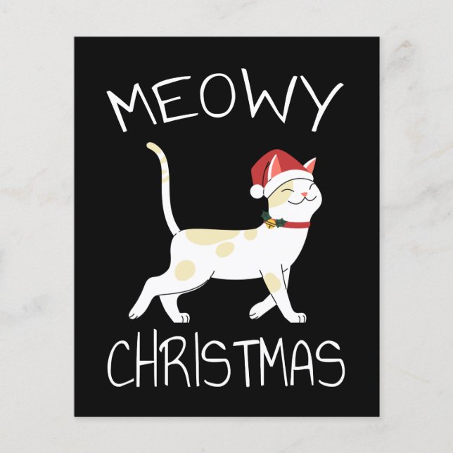 Meowy Christmas - Funny Christmas 2022  (Front)