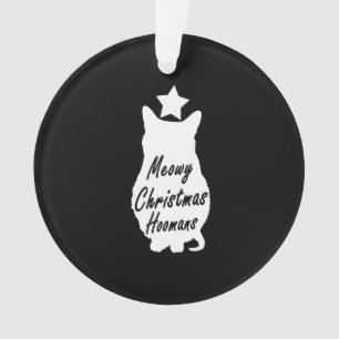 MEOWY Christmas Ornament