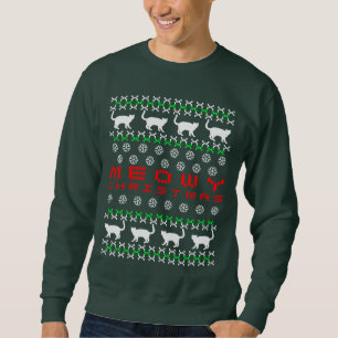 Meowy Christmas Sweatshirt