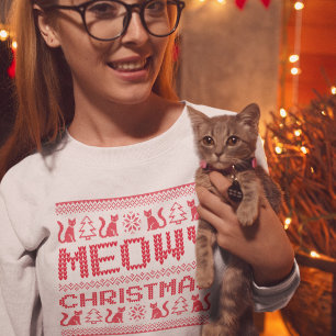 Meowy Christmas Sweatshirt