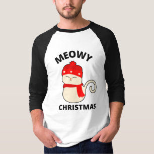 Meowy Christmas T-Shirt