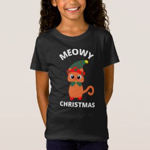 Meowy Christmas T-Shirt