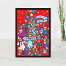 Meowy Christmas to Mew Card