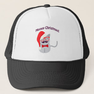 Meowy Christmas! Trucker Hat