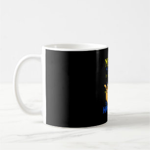 Meowy Hanukkah Jewish Christmas Cat Lover Coffee Mug