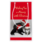 Meowy Little Christmas Gift Bag