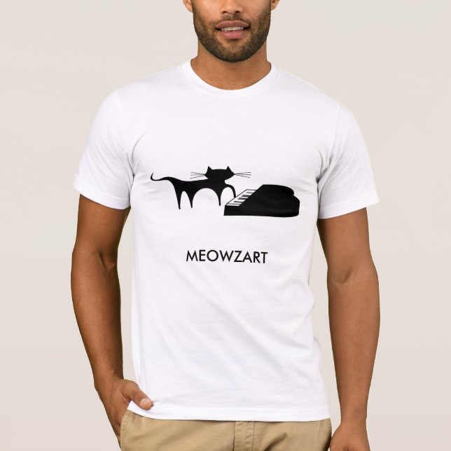 meowzart, MEOWZART T-Shirt (Front)