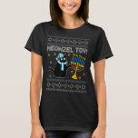 Meowzel Tov Chanukah Jewish Black Cat Hanukkah Ugl T-Shirt<br><div class="desc">Meowzel Tov Chanukah Jewish Black Cat Hanukkah Ugly Sweater</div>