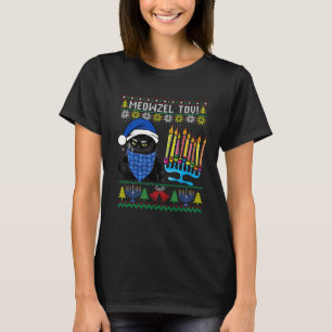 Meowzel Tov Ugly Hanukkah Sweater Cat Chanukah Jew