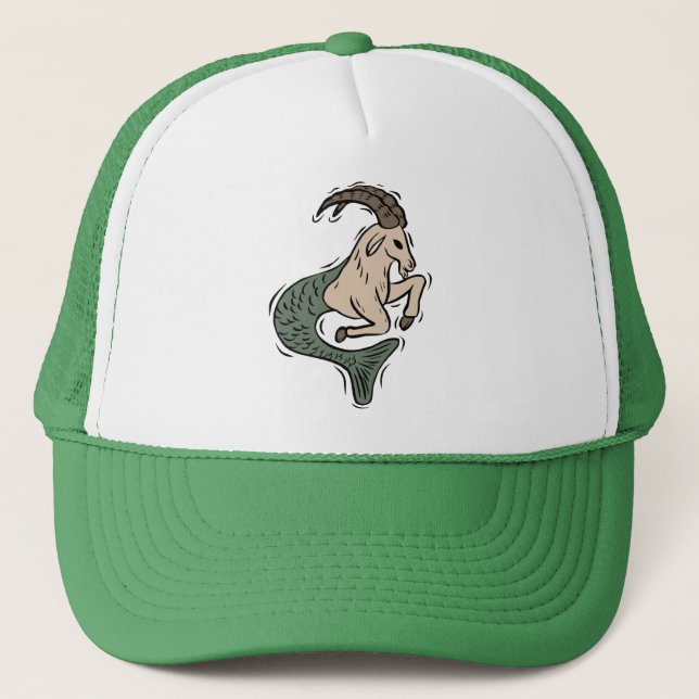 Mer-goat Trucker Hat (Front)
