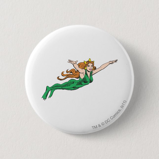 Mera Soars 6 Cm Round Badge (Front)