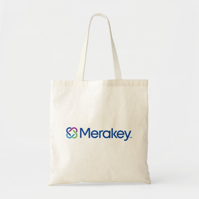 Merakey Logo Budget Tote Bag (Front)
