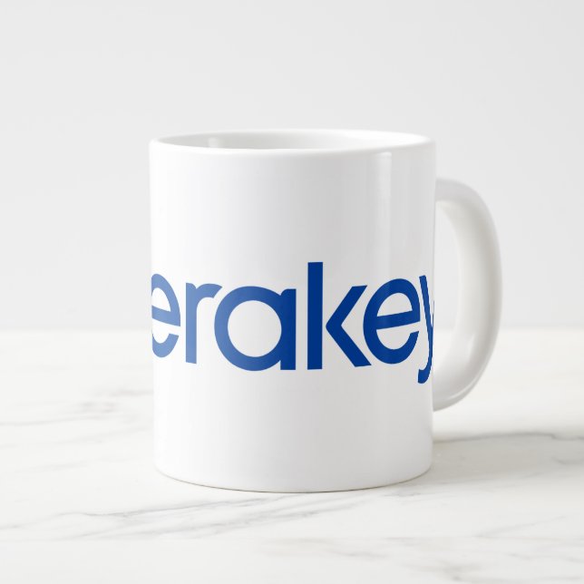 Merakey Logo Jumbo Mug (Front Right)