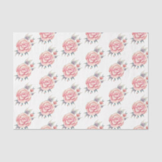 Meraki Pink Floral Series Design 5 Tissue Paper