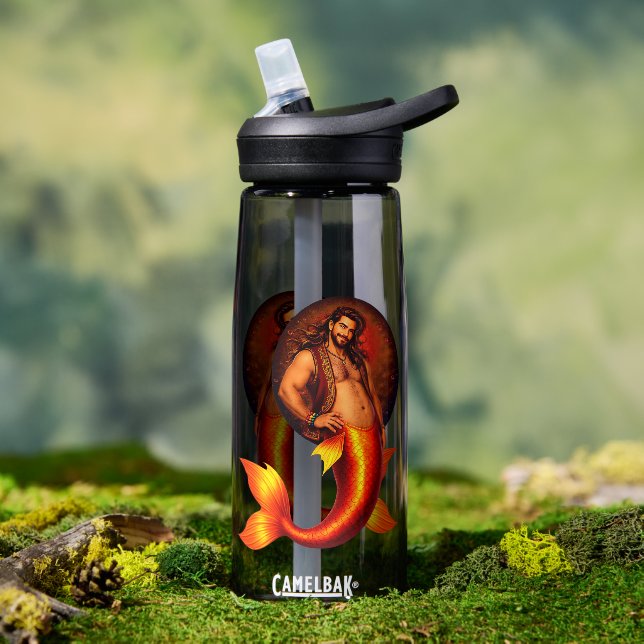 Merbear Lagoon - Mateo del Mar Water Bottle (Outdoor (Rotated))