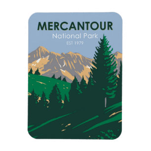Mercantour National Park France Magnet