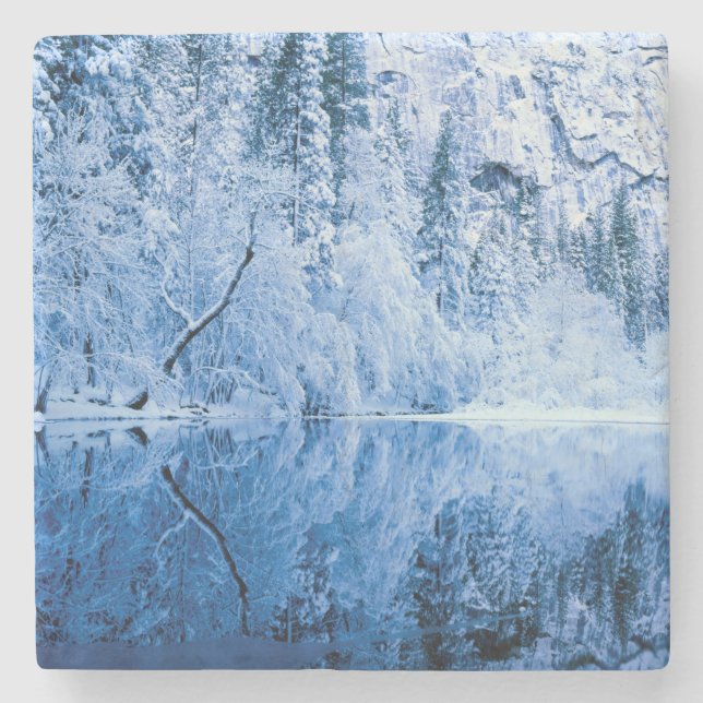 Merced River | Yosemite National Park, CA Stone Coaster (Front)