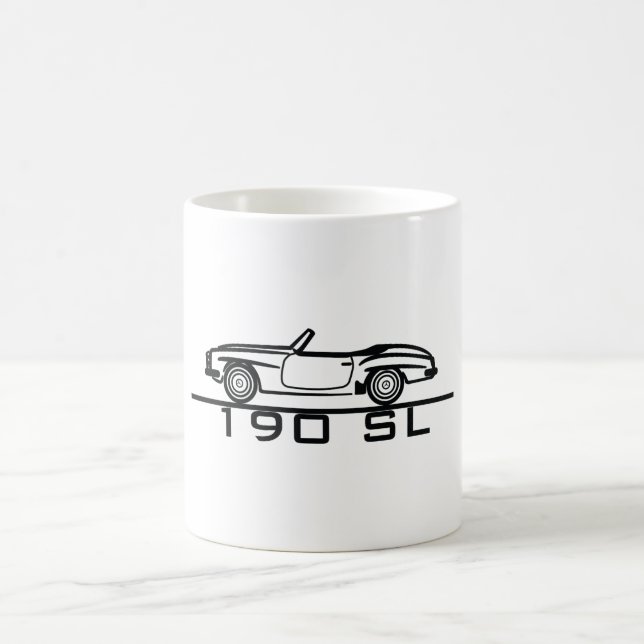 Mercedes 190 SL Type 121 Coffee Mug (Center)