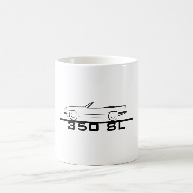Mercedes 350 SL Type 107 Coffee Mug (Center)