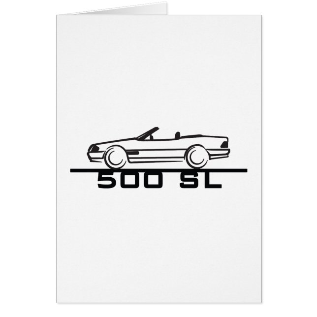 Mercedes 500 SL Type 129 (Front)