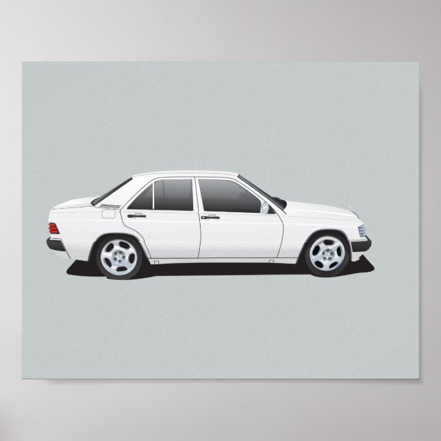 Mercedes-Benz 190E Poster (Front)