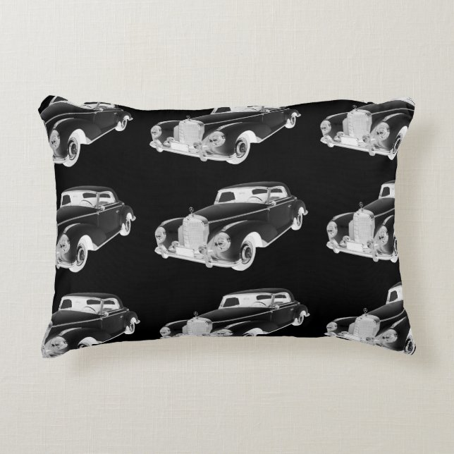 Mercedes Benz 300 Luxury Car Art Decorative Cushion (Front)