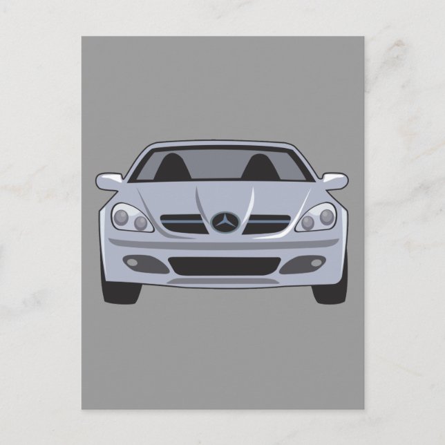 Mercedes Benz Postcard (Front)