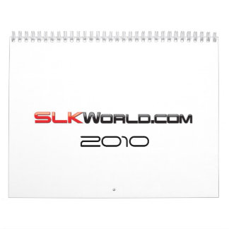 Mercedes Benz SLK 2010 Calendar