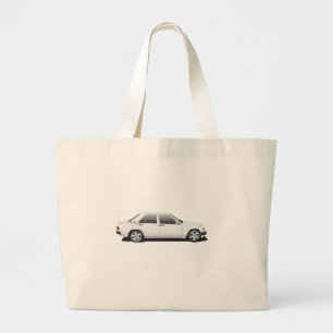 Mercedes-Benz W201 (190) Large Tote Bag