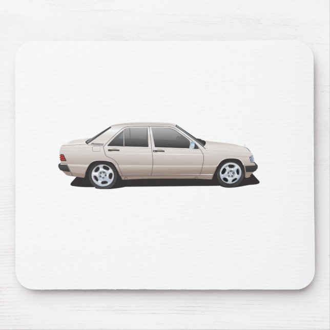 Mercedes-Benz W201 (190) Mouse Pad (Front)