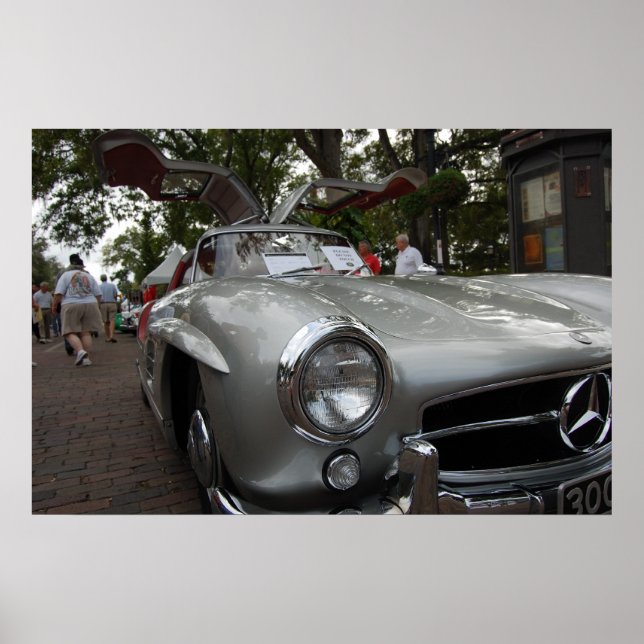 Mercedes Gullwing Poster (Front)