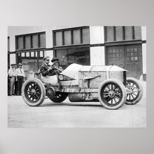 Mercedes Racer Poster (Front)