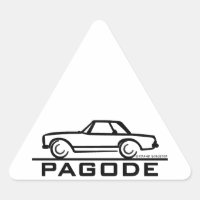 Mercedes SL Pagode with Script