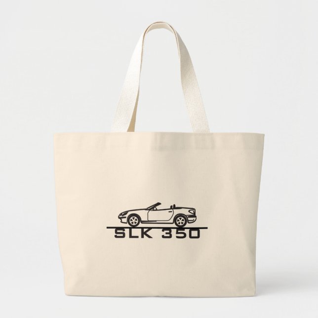 Mercedes SLK 350 Large Tote Bag (Front)