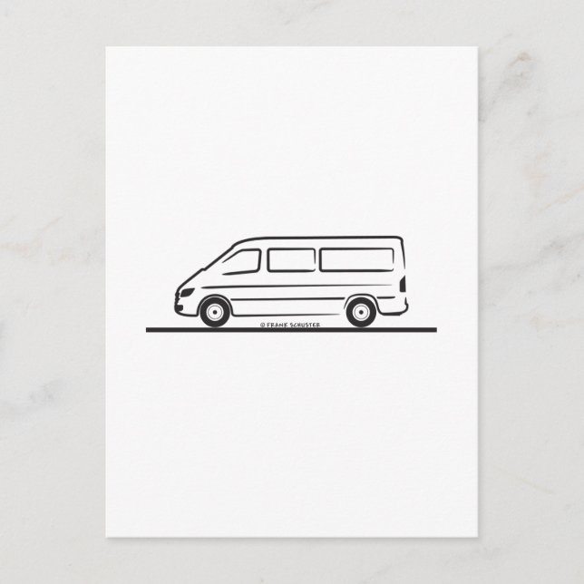 Mercedes Sprinter Postcard (Front)