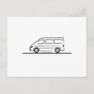Mercedes Sprinter Short Wheelbase Postcard