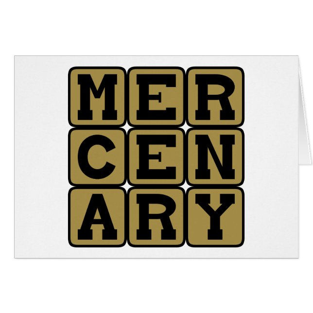 Mercenary, Muscle for Hire (Front Horizontal)