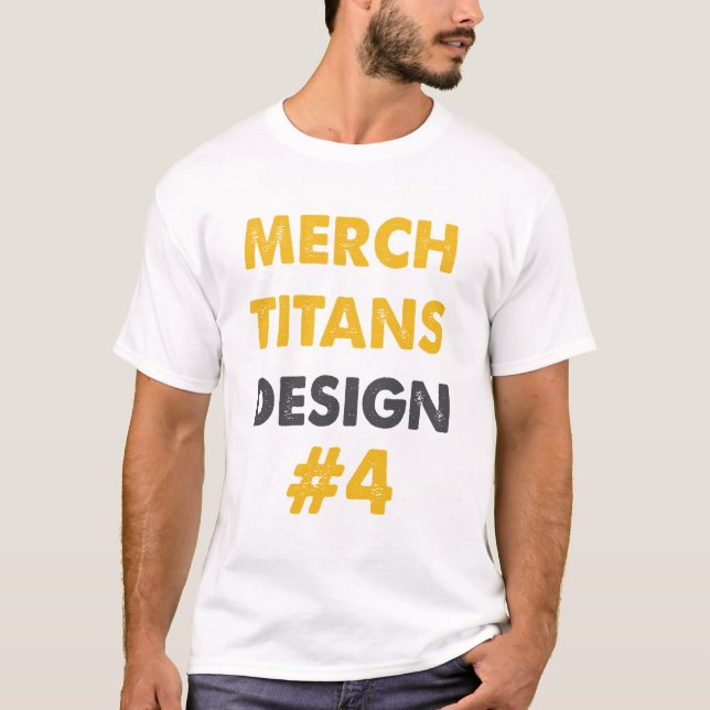 Merch Titans Design 4 T-Shirt (Front)
