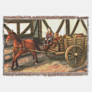 Merchant life throw blanket
