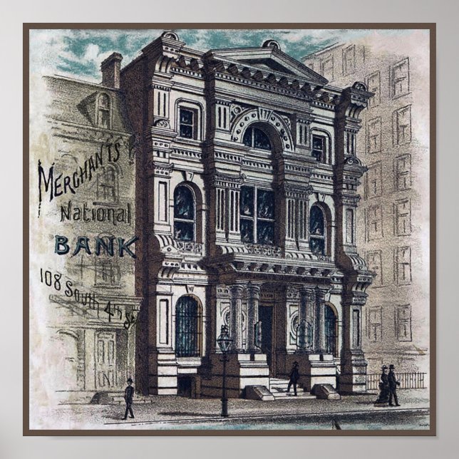 Merchants National Bank - Philadelphia Poster (Front)