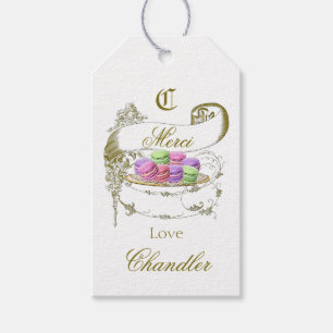 Merci French Inspired, Thank You  Gift Tags