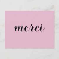 Merci French Thanks Thank You