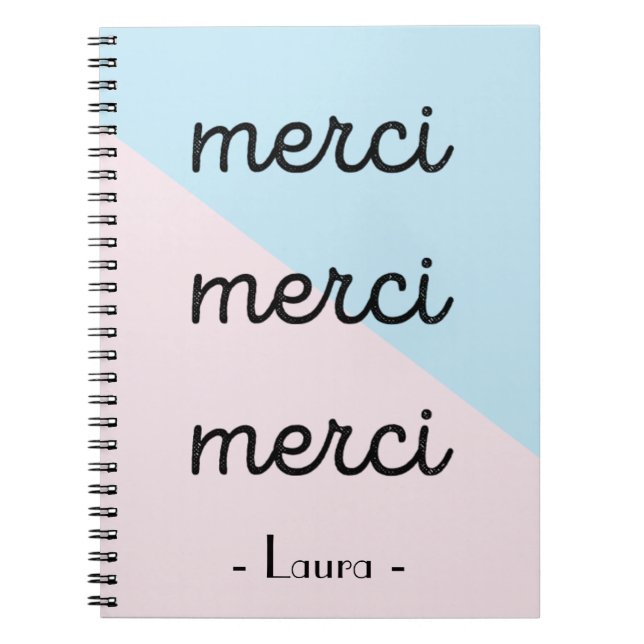 Merci Notebook (Front)