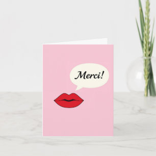 Merci Thank You Card