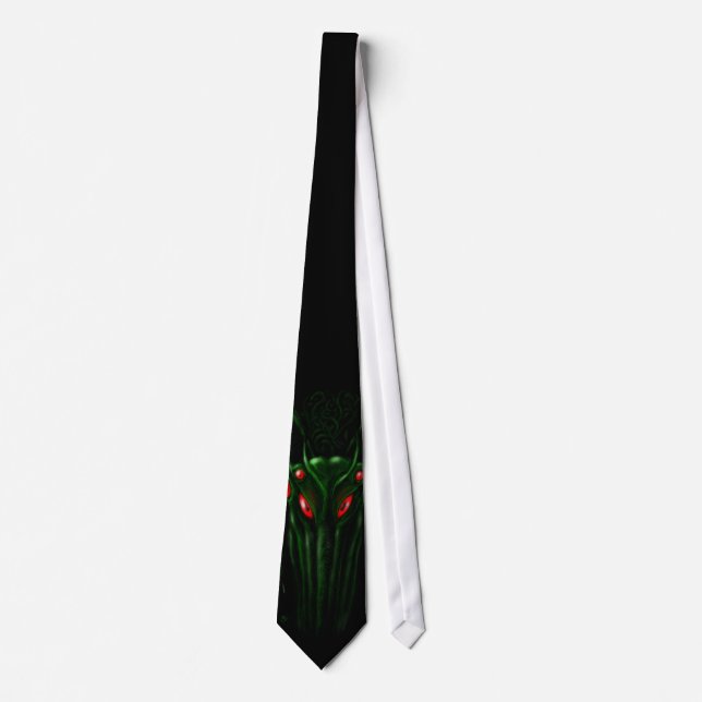 Merciful Cthulhu - H.P. Lovecraft tie (Front)
