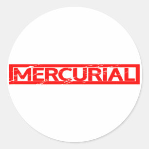Mercurial Stamp Classic Round Sticker
